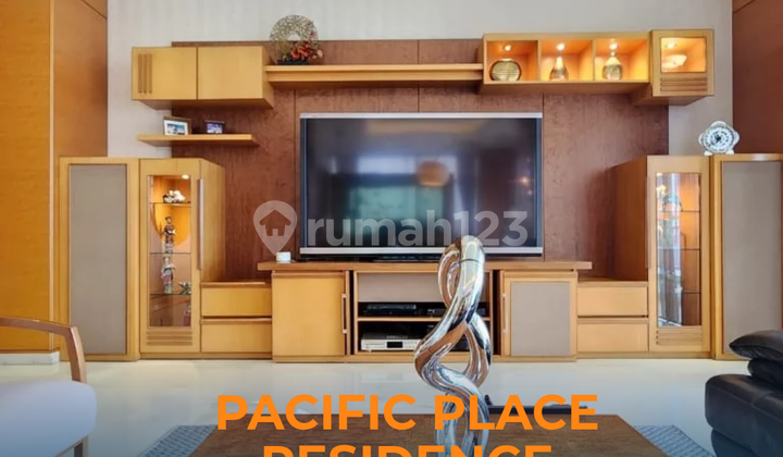 Dijual Apartemen Mewah 4 Kamar Tidur di Pacific Place Residencefurnished Bagus