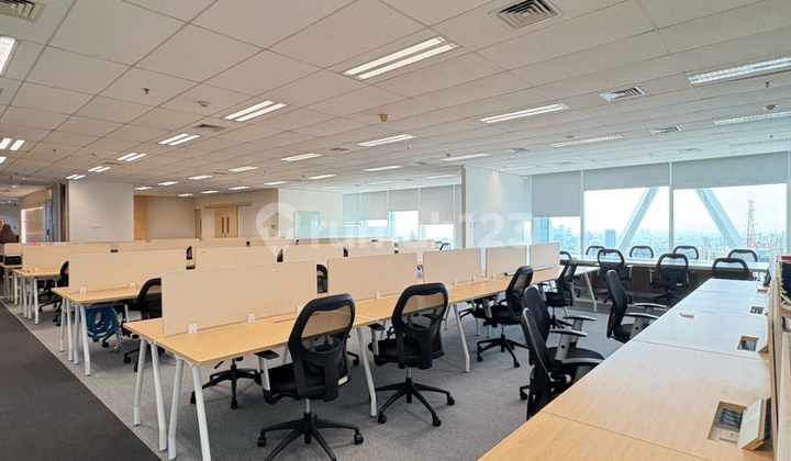 Disewakan Office Space Equity Tower Scbd,391 Sqm 2