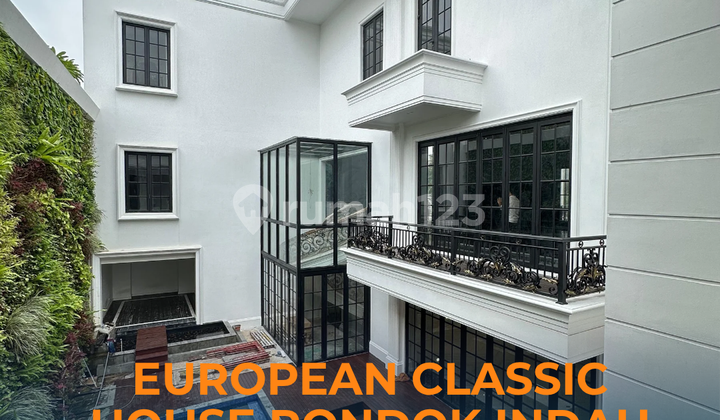 Dijual Rumah European Classic Bagus SHM di Kawasan Pondok Indah Dijual Rumah European Classic Bagus SHM di Kawasan Pondok Indah