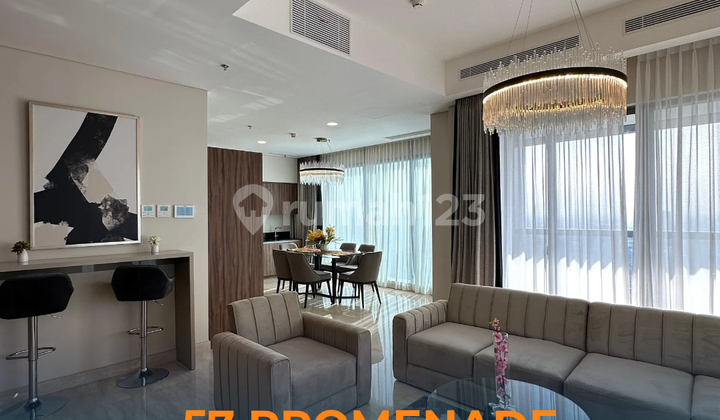 Dijual dan di Sewakan Apartemen 3 Kamar Tidur Furnished Bagus dan Siap Huni