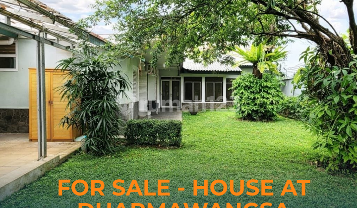 Dijual Rumah Tua di Dharmawangsa Kebayoran Baru