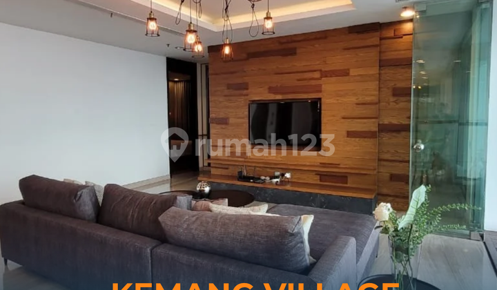 Disewakan Apartemen Mewah Siap Huni 4 Br di Kemang Village