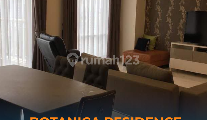 Dijual Apartemen Botanica 3 Kamar Tidur Furnished Bagus