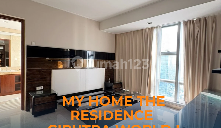 Di Sewakan Apartemen 2 Kamar Tidur Furnished Bagus dan Siap Huni di My Home Ciputra World I 1