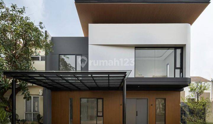 Rumah Baru Dengan Konsep Contemporary Tropical di Bsd 1