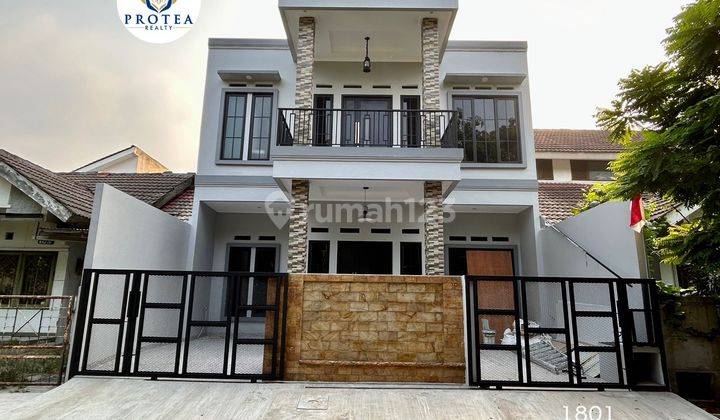 Rumah 2 Lantai Sudah Renovasi SHM di BSD Kencana Loka, Tangerang 1