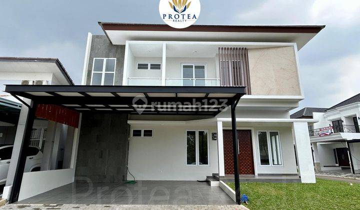 Rumah Hoek Minimalis Modern di Pusat West Bsd City 1