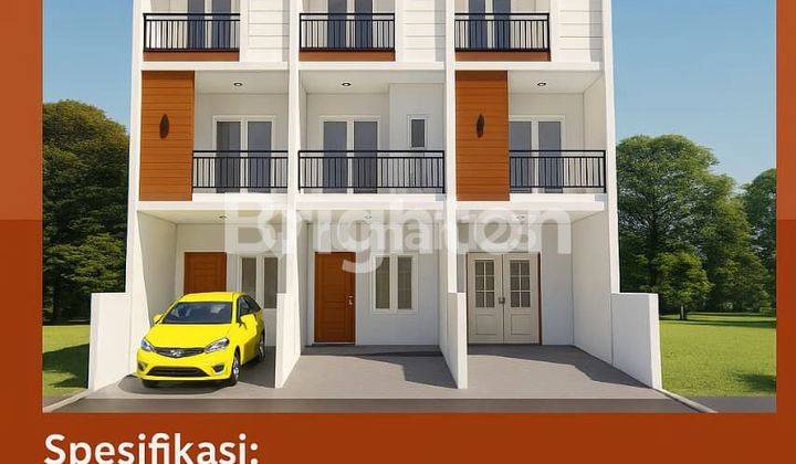 RUMAH BARU DESIGN MODERN JELAMBAR GROGOL PETAMBURAN JAKARTA BARAT