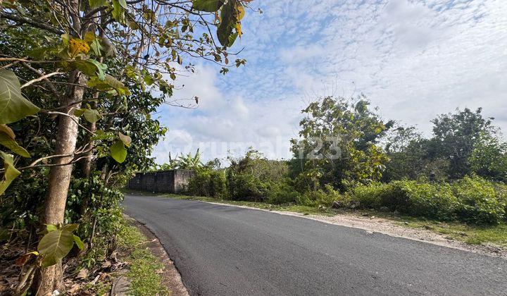 Land For Sale 965 m2 Main Road Melasti, Ungasan Badung 