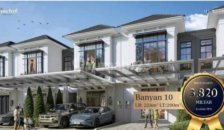 Rumah Tropical Style Type 10 Cluster Pinehill Di The Mutiara Bogor Dekat Akses Tol