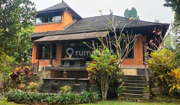 Villa Danau Etnik Bali Di Gunung Geulis Pondok Puri Lestari Bogor 2