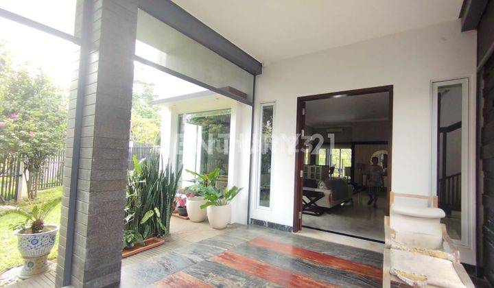 Rumah Mewah Furnished Lantai Marmer View Danau/Gunung Sentul City 2