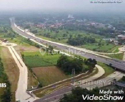 Tanah Luas Pinggir Tol Lokasi Strategis Dekat Summarecon Bogor 2