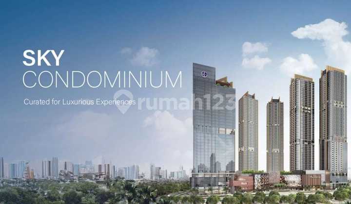 Sky Condominium 3+1 Bedroom Azure Tower in Menara Jakarta, Kemayoran, Central Jakarta. Strategic Location in the Heart of the Capital City of DKI Jakarta with Easy Access to Everywhere.