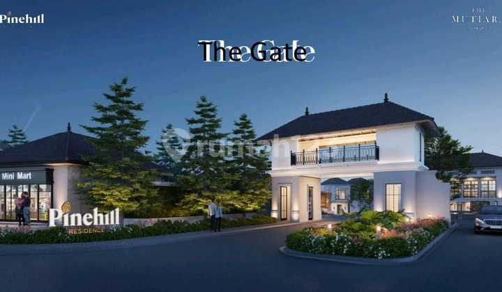 Tropical Style Type 8 House in Pinehill Cluster at The Mutiara Bogor Near Toll Road Access