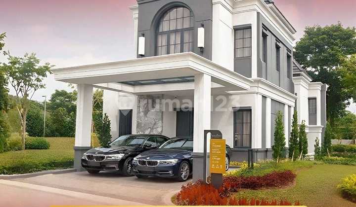 Rumah 2 Lantai View Gunung Baru Dan Indent Type 7 Cluster Burgundy Di Rancamaya Golf Estate Bogor Dekat Akses Tol