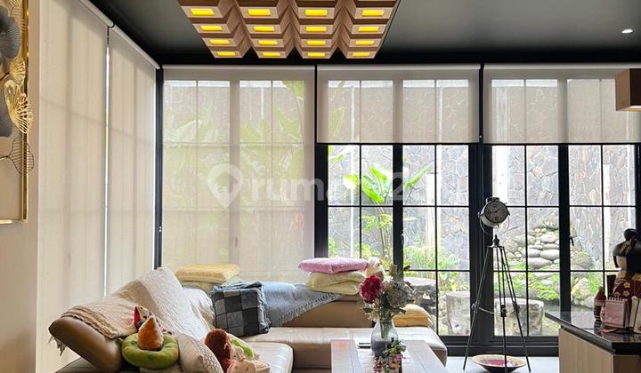 Rumah 3 Lantai + Basement di Depark Cluster Heliconia BSD City Furnished SHM