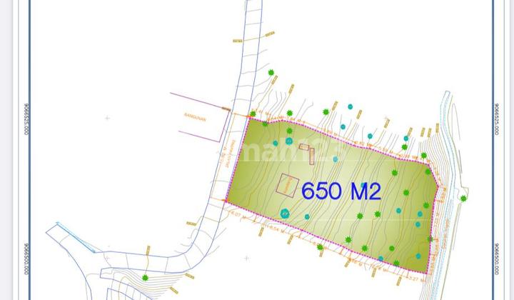 Land for Rent with Views of Rice Fields and Mount Agung