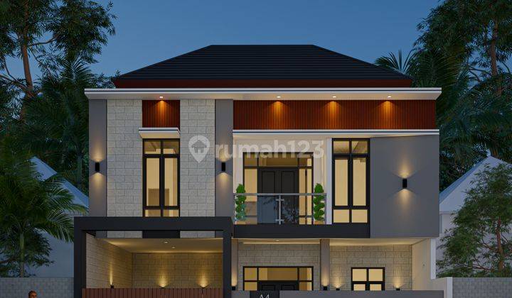 New, Modern House in the Middle of South Denpasar City 1