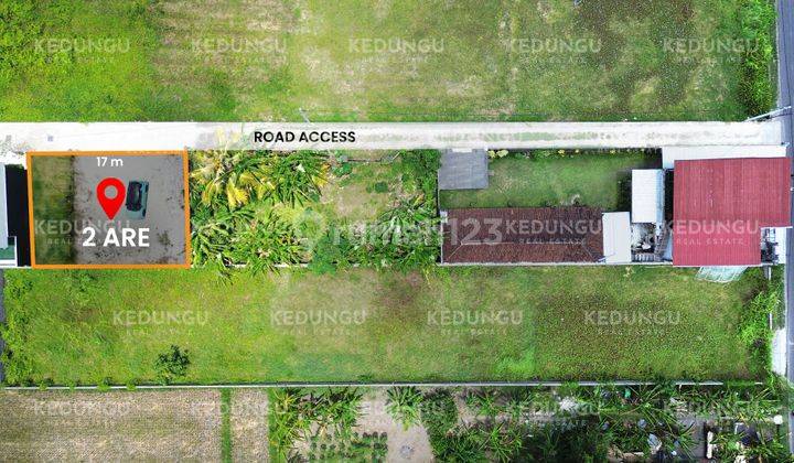 Land at Kedungu Beach, Tabanan SHM 200 m² 2