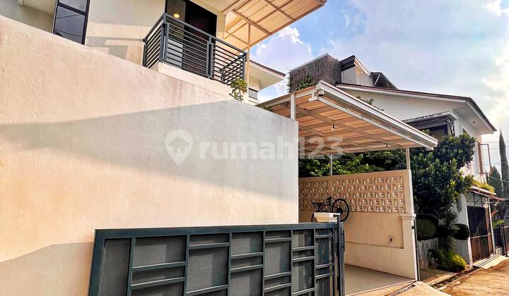 For Sale Luxurious House Cool Design 2 Floors Ciwaruga Good Price..... 2