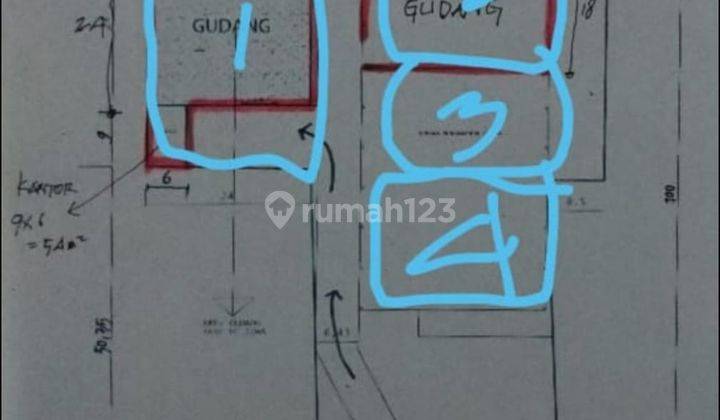 Disewakan Gudang di Padalarang Dekat Pintu Tol 2