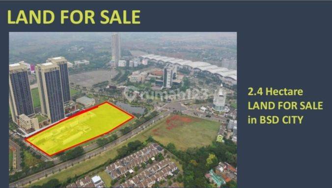 Dijual Cepat Kavling Komersial Area Di Bsd City 1