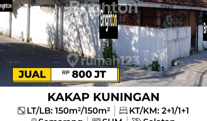 Rumah Lama Hitung Tanah Area Petek Kuningan Semarang 2