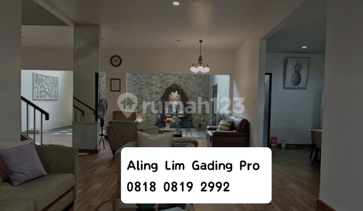 Butuh Jual Cepat Rumah 2 Lantai Sudah Renovasi Semin Furnish di Cluster Asia Tropis, Kota Harapan Indah, Bekasi