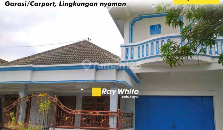 Rumah Gondangrejo Karanganyar Dekat Pintu Tol 1