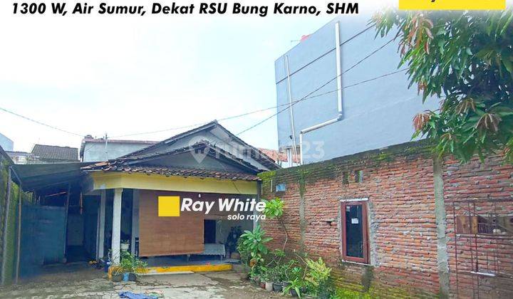 Rumah Semanggi Pasar Kliwon Dekat  Rumah Sakit  1