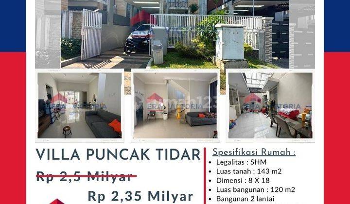 Turun Harga Rumah Puncak Tidar Dekat Elpico Dan Univ Ma Chung 1