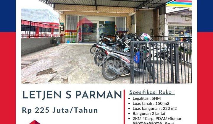 Disewakan Ruko 2 Lantai Berada di Pusat Kota Cocok Untuk Bisnis 1