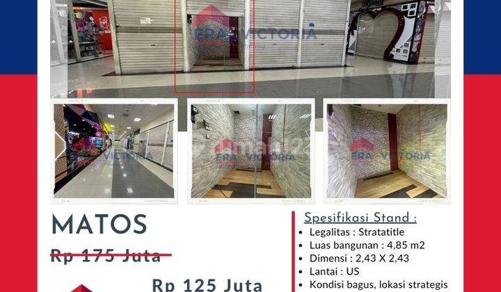 Dijual Turun Harga Stand di Mall Matos Depan Timezone.  1