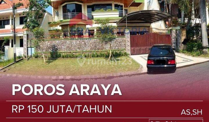 Disewakan Rumah Megah 2 Lantai di Araya Kondisi Siap Huni 1