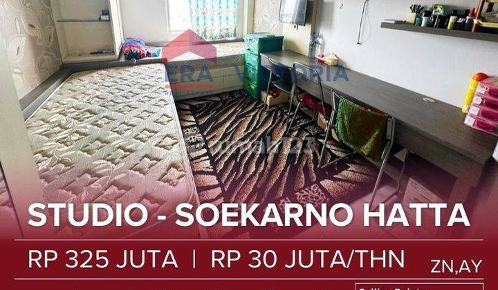 Dijual Apart Murah Tipe Studio Full Furnsih Lokasi Tengah Kota  1