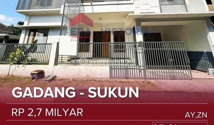 Dijual rumah 2 lantai daerah kota dekat RSUD kota malang 1