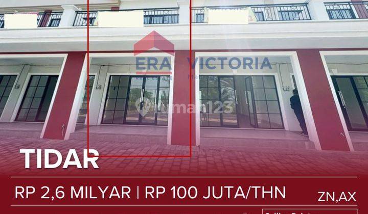 Dijual Ruko Baru 3 Lantai Di Tidar Cocok Untuk Berbagai Usaha dan Kantor 1