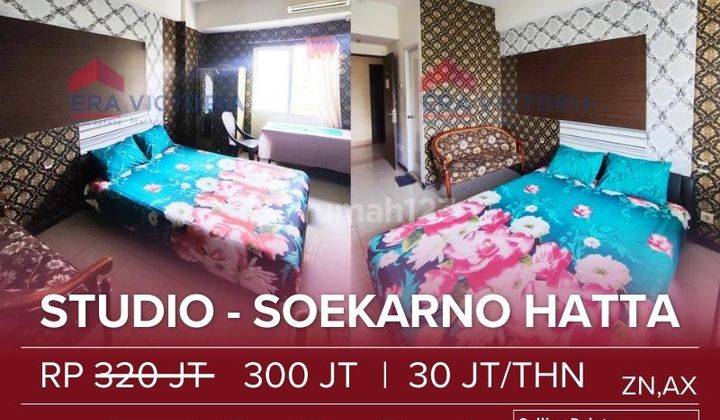 Disewakan Apartemen 1br Murah Lantai 5 Apart Suhat Full Furnish 1