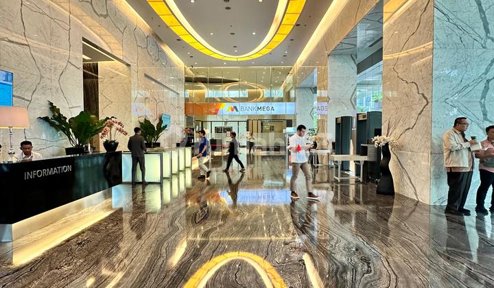 Jual Office Space Strategis di Equity Tower, di Kawasan SCBD, Luas 188.8 m2, Jakarta Selatan