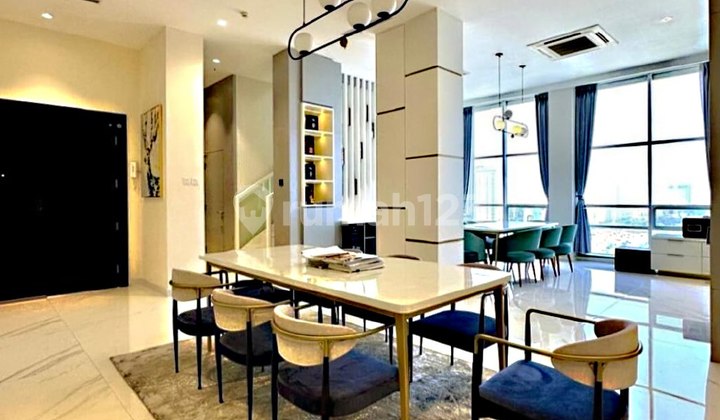 For Sale Apartemen Somerset Berlian 3+1 Bedroom, Furnished, Permata Hijau, Jakarta Selatan