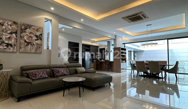 For Sale Mega Kuningan Newly Renovated Tropical House 3 Floors, Kuningan, South Jakarta 2