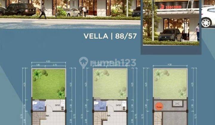 Ruko Baru Anagata Business Loft Alindra Harapan Indah Bekasi 2