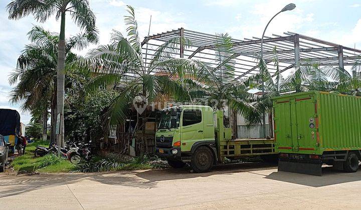 Tanah Hoek Ada Rangka Bangunan Dan Imb Harapan Indah Bekasi 1