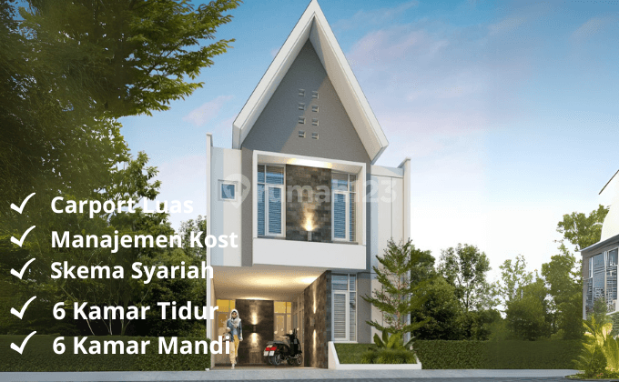 Jual Rumah Kost di Dau Full Furnished 1