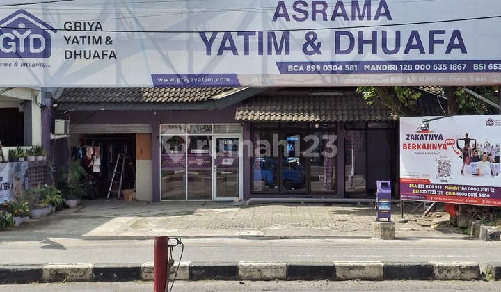 Dijual Rumah Pinggir Jalan Raya Cinere
