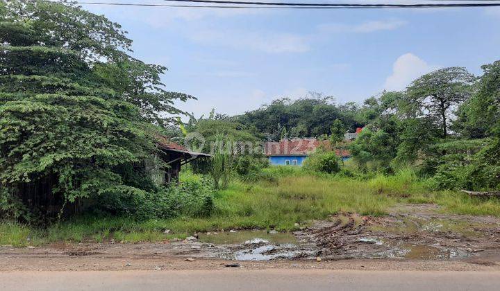 Dijual Kavling Komersial Pinggir Jalan Raya Cisauk, Strategis  1