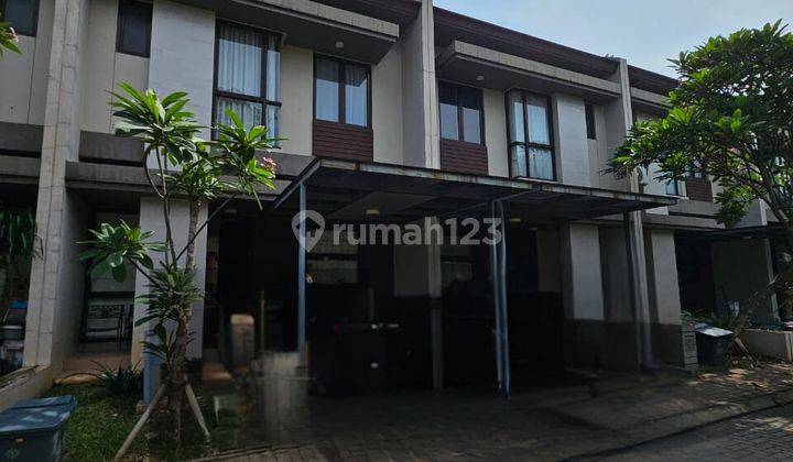 Rumah Semi Furnish Depan Taman Asri Aman Nyaman di Cluster Askara Vanya Park Bsd City 1