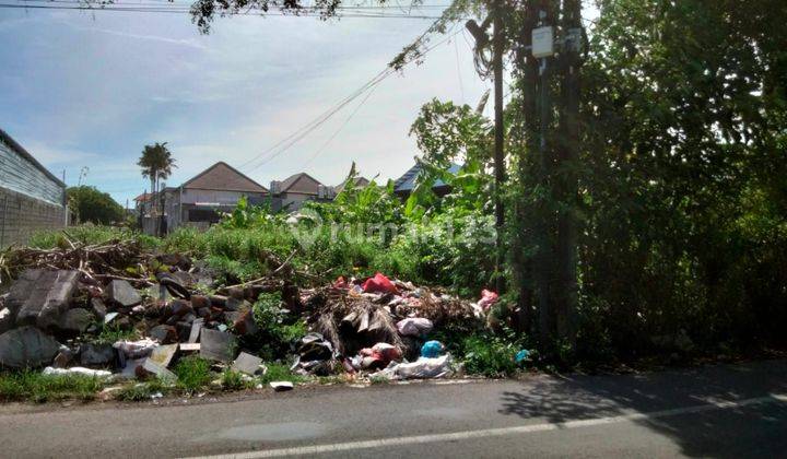 PASTI DEAL DI JUAL TANAH PINGGIR JALAN UTAMA LOKASI MAHENDRADATTA DENPASAR BARAT  1