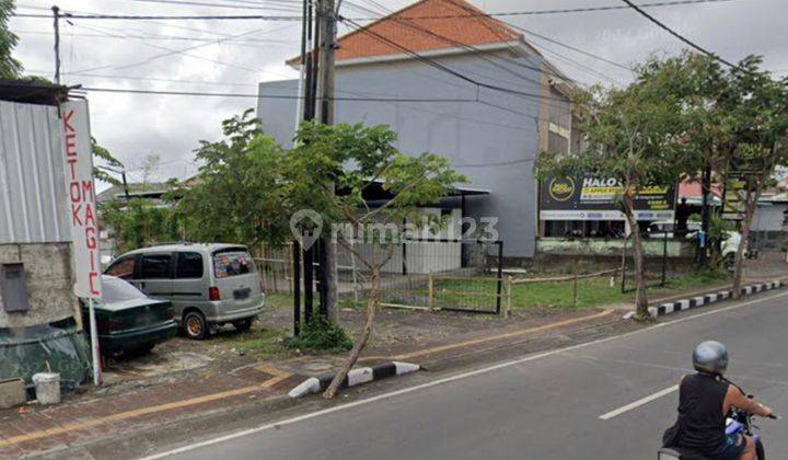 TOP URGENT LAND FOR SALE ON THE MAIN ROAD SIDE MAHENDRADATTA WEST DENPASAR LOCATION 2